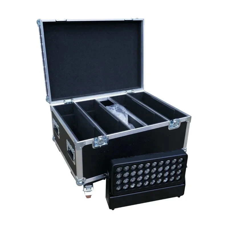

4x LEDJ Spectra QX Pixel Lighting Effects Flightcase