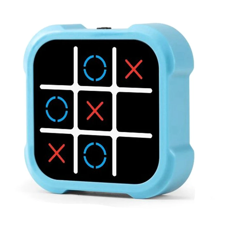 Tic Tac Toys Bolt Game Console 3-In-1 Handheld Puzzle Game Console Fingertip Toy Board For Kid Friend Trip Activity-AC37