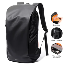 Tangcool Men's Large Capacity 17.3 Inch Laptop Backpack Travel Bag Sport Waterproof Outdoor Casual Backpack for Male