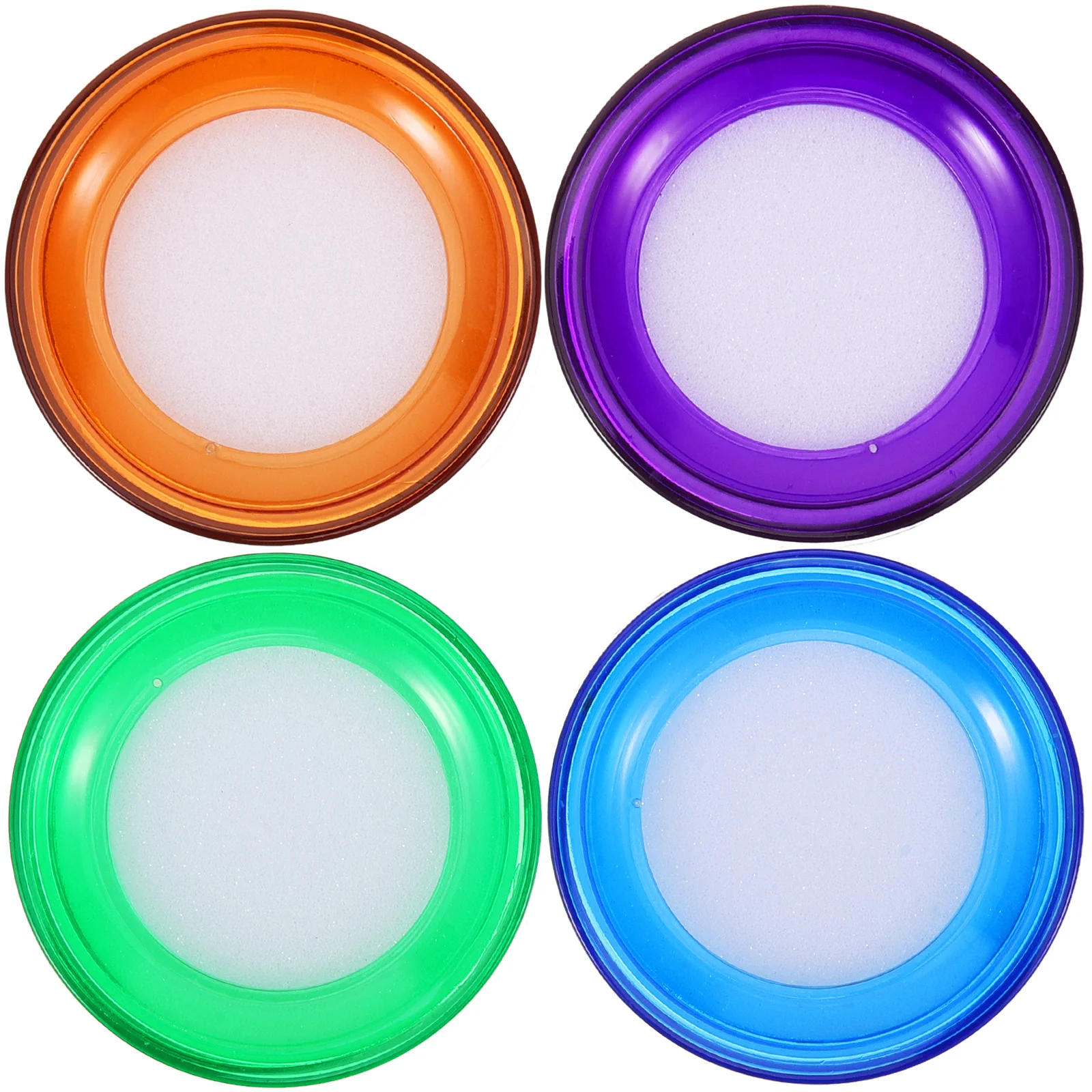 4 قطعة العد النقدي إصبع الرطب الإسفنج مرطب الإصبع ل كاتب البنك محاسب المال فرز أداة عد مريح #2