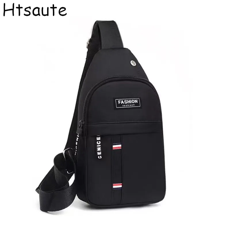 Outdoor Packs Men Chest Bag New Fashion Trend Crossbody Bag Multifunctional Outdoor Sports Portable Shoulder Bag For Men