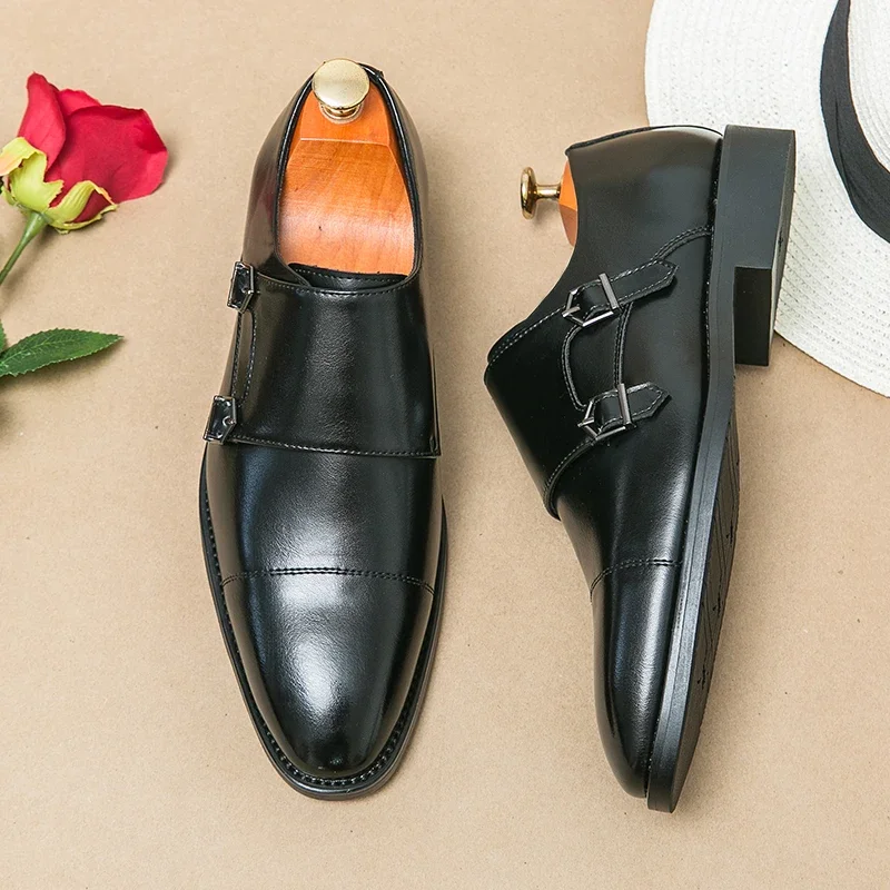 

Мужская обувь, роскошные свадебные туфли, модная повседневная кожаная обувь, классические деловые мужские модельные туфли, обувь для банкета и вечеринки, Zapatos Hombre