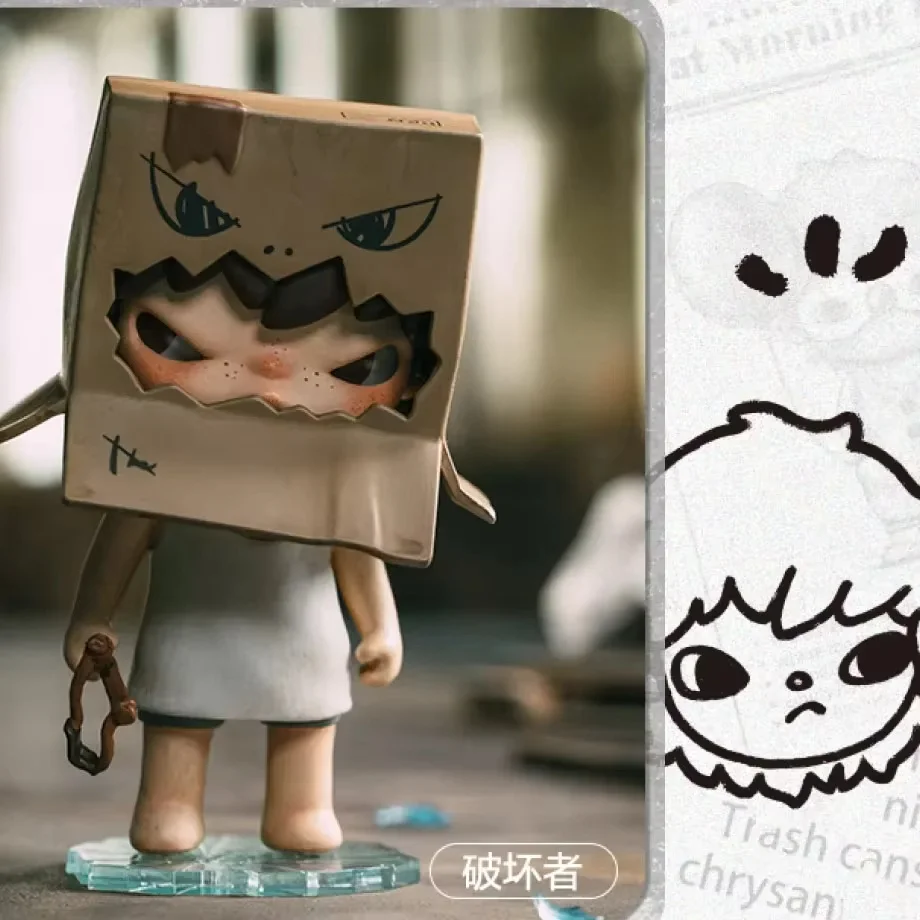 

Hirono Little Mischief Series Blind Box Mystery Box Guess Bag Toys Doll Cute Anime Figure Desktop Ornaments Collection Gift Cute