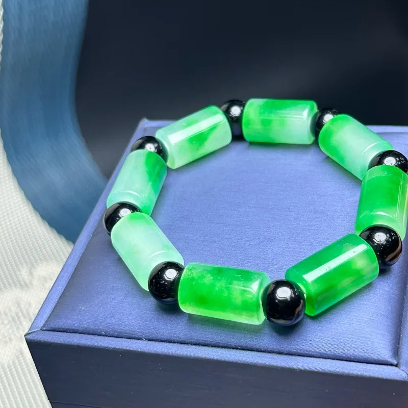 

Браслет из натурального кварцита с высоким ледом, популярный мужской и женский браслет New Ice Floating.