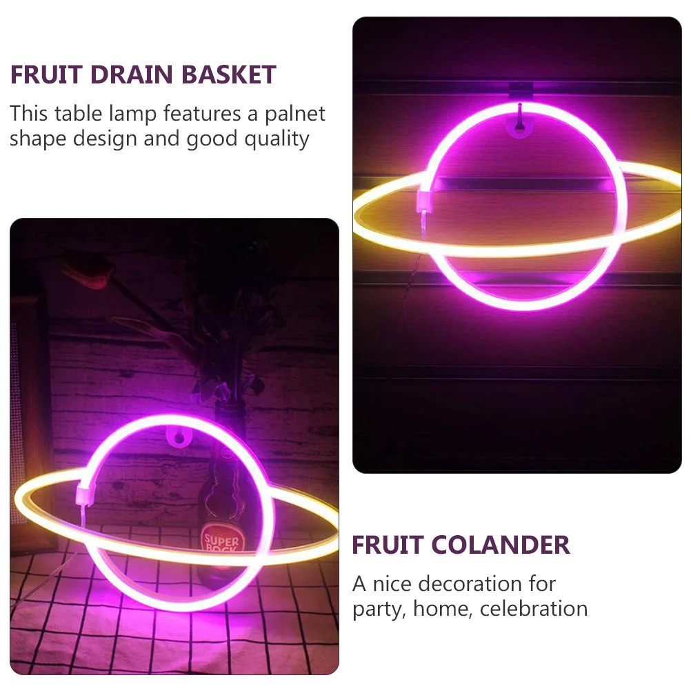 매력적인 신비한 분위기 모양 네온 책상 램프 침실 홈 장식 야간 조명 야간 램프 LED 조명