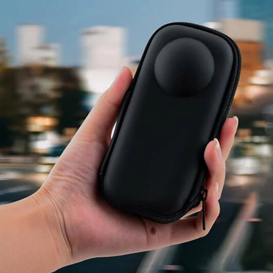 Protective Carrying Case Hard Shell Travel Storage Bag Lens Guard With Hook for insta 360 Insta360 X4 Action Camera Accessories image 4