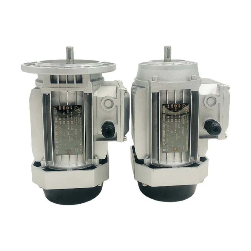 Three-phase asynchronous motor YS aluminum shell motor 380V/220V horizontal vertical 4-pole 1400 rpm full power motor