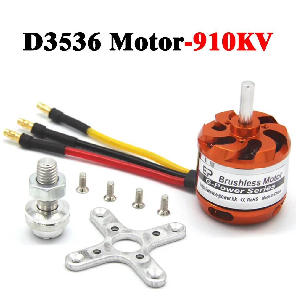 EP D3536 Borstelloze Motor voor Micro Multi-helikopters RC Vliegtuigen met Vleugels 750KV 1000KV 910KV 1250KV 1450KV Aircra