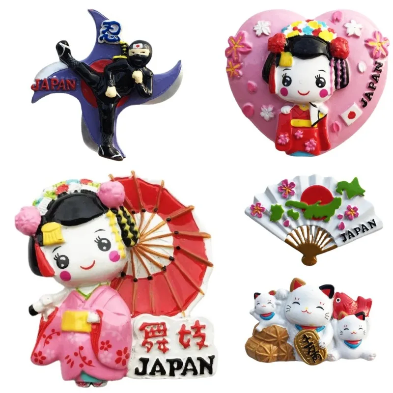 

Japan Fridge Magnets Tokyo Kyoto Mount Fuji Hokkaido Ninja Osaka Castle Fridge Stickers Japan Travelling Souvenirs Wedding Gifts