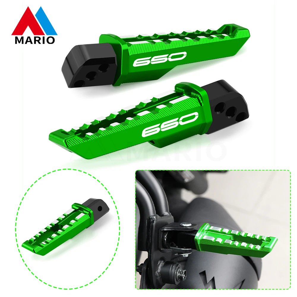 

Motorcycle Accessories Footrest Foot Peg Pedal For Z650 2017 2018 2019 2020 2021 2022 2023 Z650RS 2022-2023