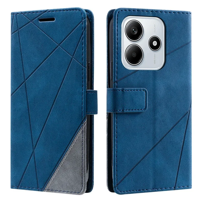 Flip Magnetic Leather Cover For Xiaomi Redmi Note14 14C Note 14 13 Pro Plus 13C 5G Note13 Coque Wallet Stand Phone Cases Fundas