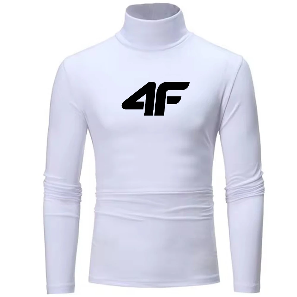 

New Men's handsome half turtleneck bottom shirt, gentle and comfortable, suitable for autumn, winter, senior undershirt