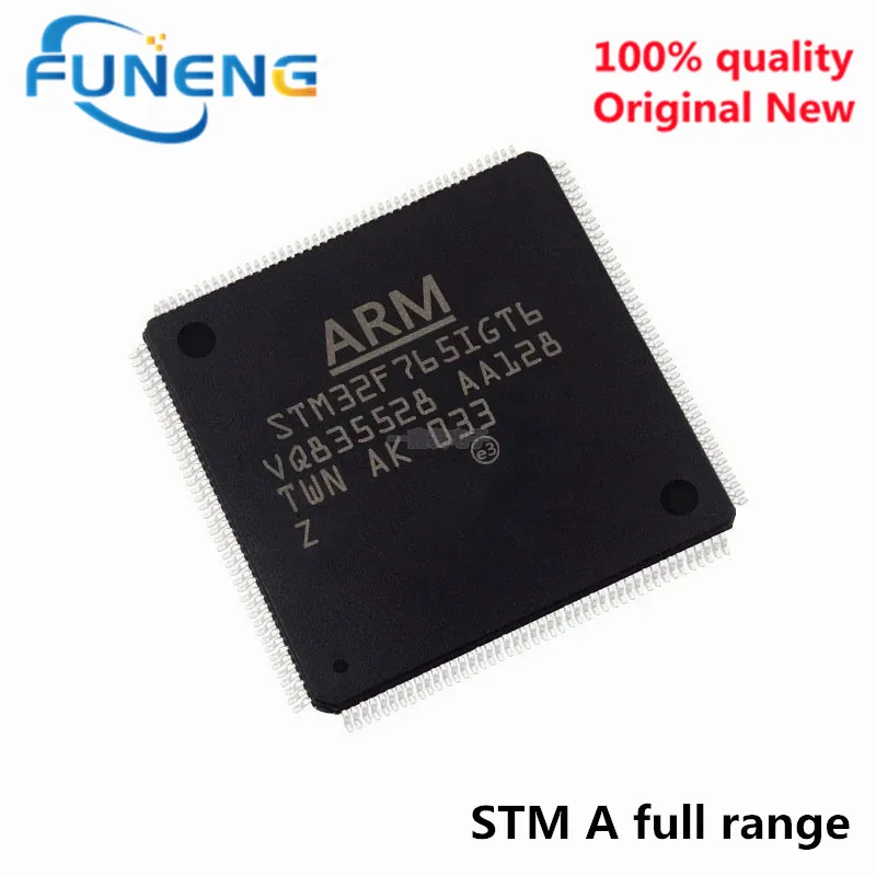 

1PCS STM32F765BGT6 STM32F765IGT6 STM32F765IIT6 STM32F767IGT6 STM32F767IIT6 STM32F767BGT6 STM32F767BIT6 STM32F769BGT6 LQFP-176