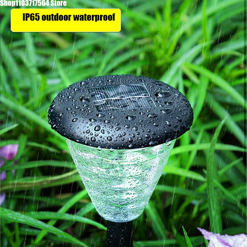 

Solar lawn lights Outdoor villa garden decoration garden lights household waterproof landscape ground insertion lights