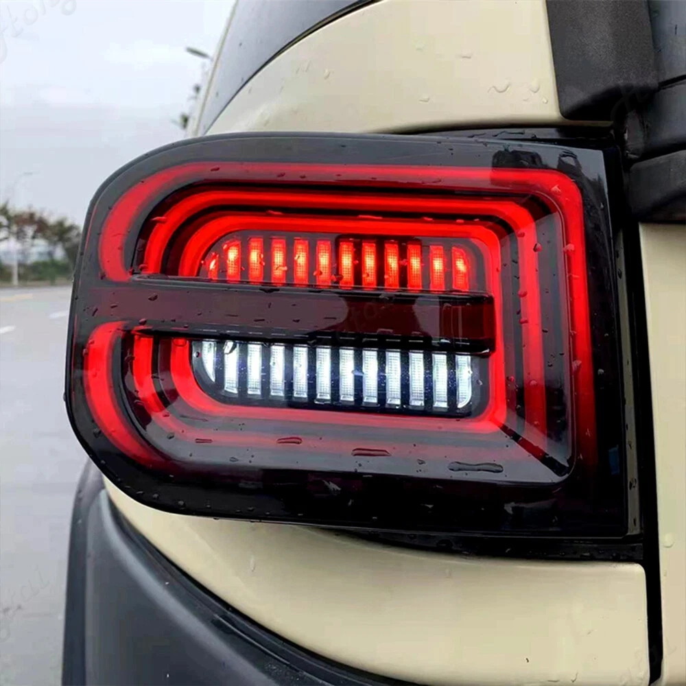 Tail Lights for Toyota FJ Cruiser 2007-2017 LED Taillights Assembly Start-up Animation Sequential Indicator Rear Lamp Assembly