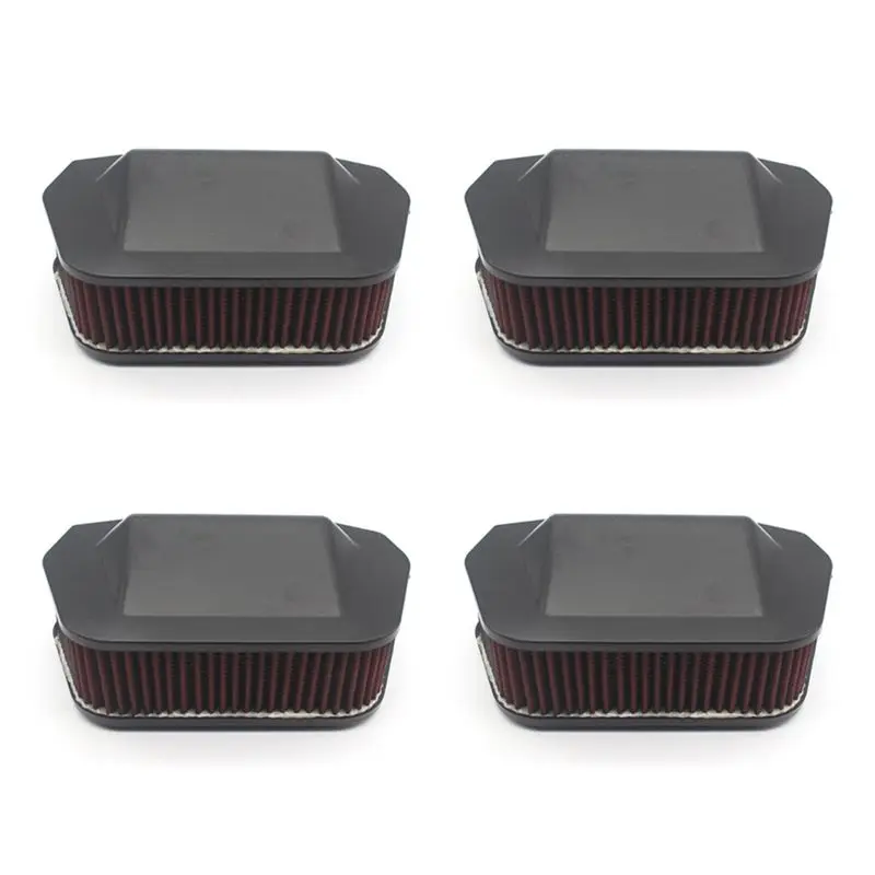 

Simple 4X Motorcycle Air Filter Intake Cleaner For SCR950 XV950 XV950R XVS950 XV 950 R XVS 1300 XVS1300 2014-2018