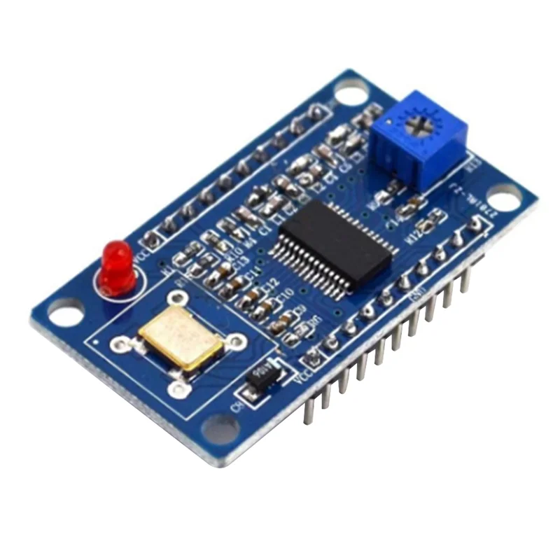 Módulo gerador de sinal dds, placa de desenvolvimento de gerador de sinal ad9851 módulo 0-70mhz ad9851 2 ondas senoidas e 2 ondas quadradas