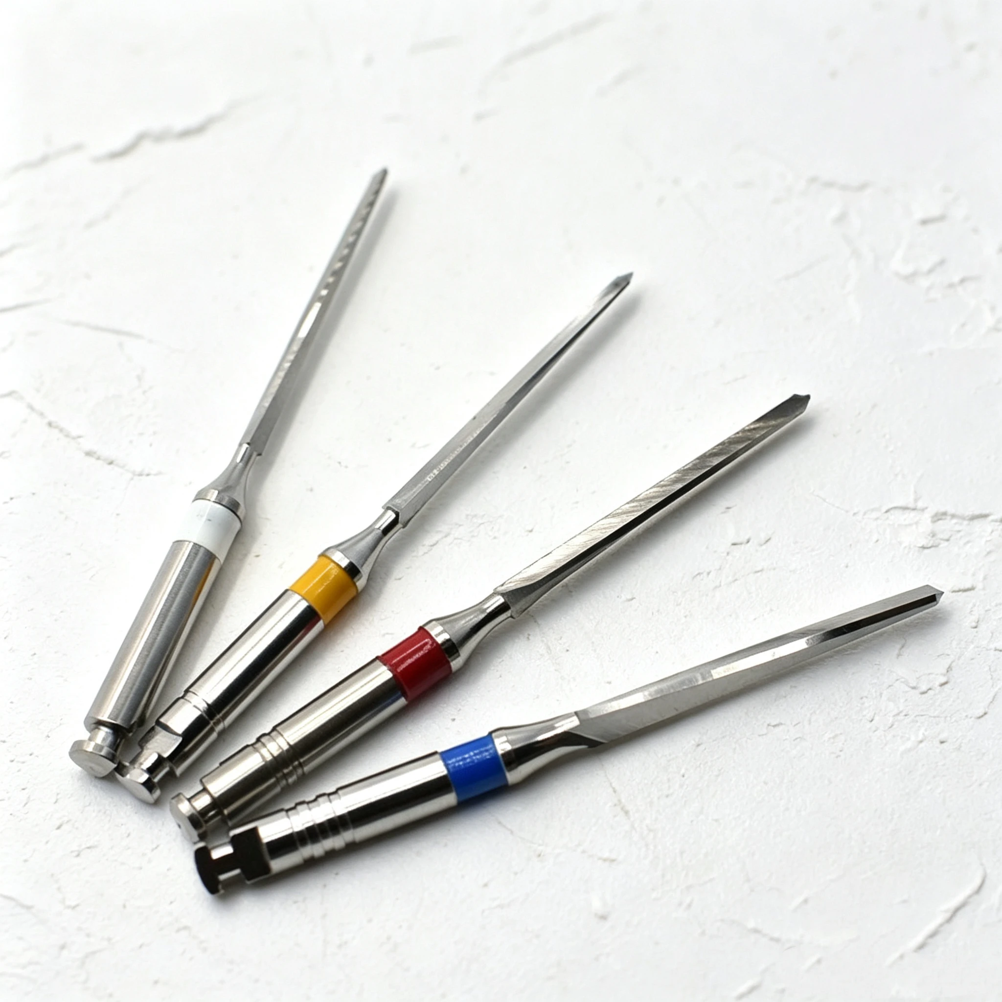 Dental Endodontic Fiber Post F-Drills 32mm Stainless Steel Root Canal Burs Dentist  Reusable Steam Autoclavable