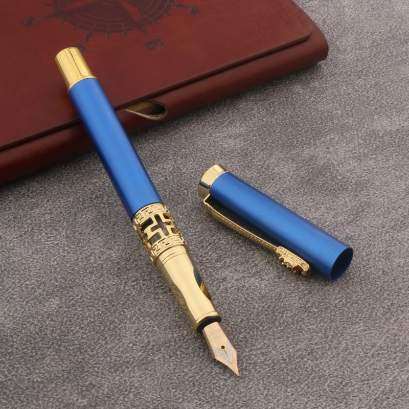 office student calligraphy classic write 3035 matte Blue FOUNTAIN PEN