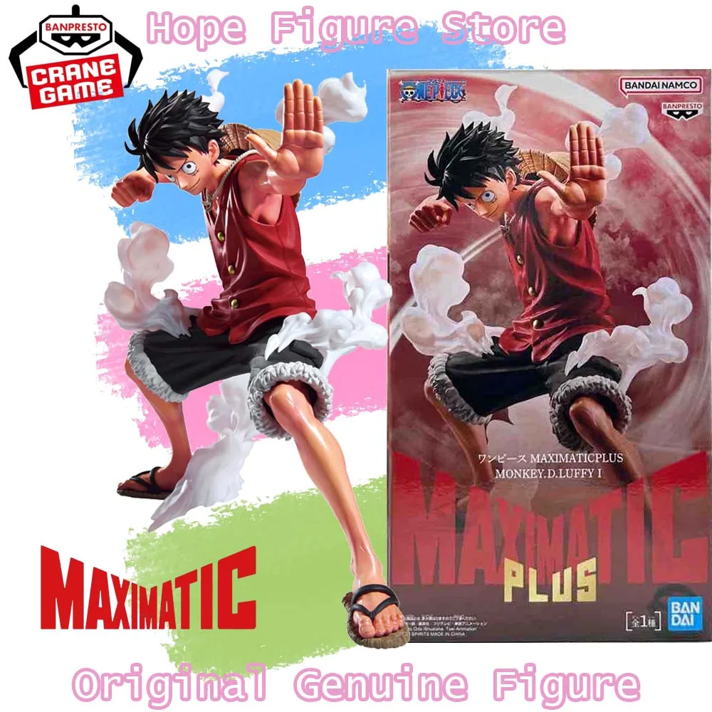 

In Stock Genuine BANPRESTO MAXIMATIC PLUS One Piece Monkey D Luffy Figure Anime Model Toy