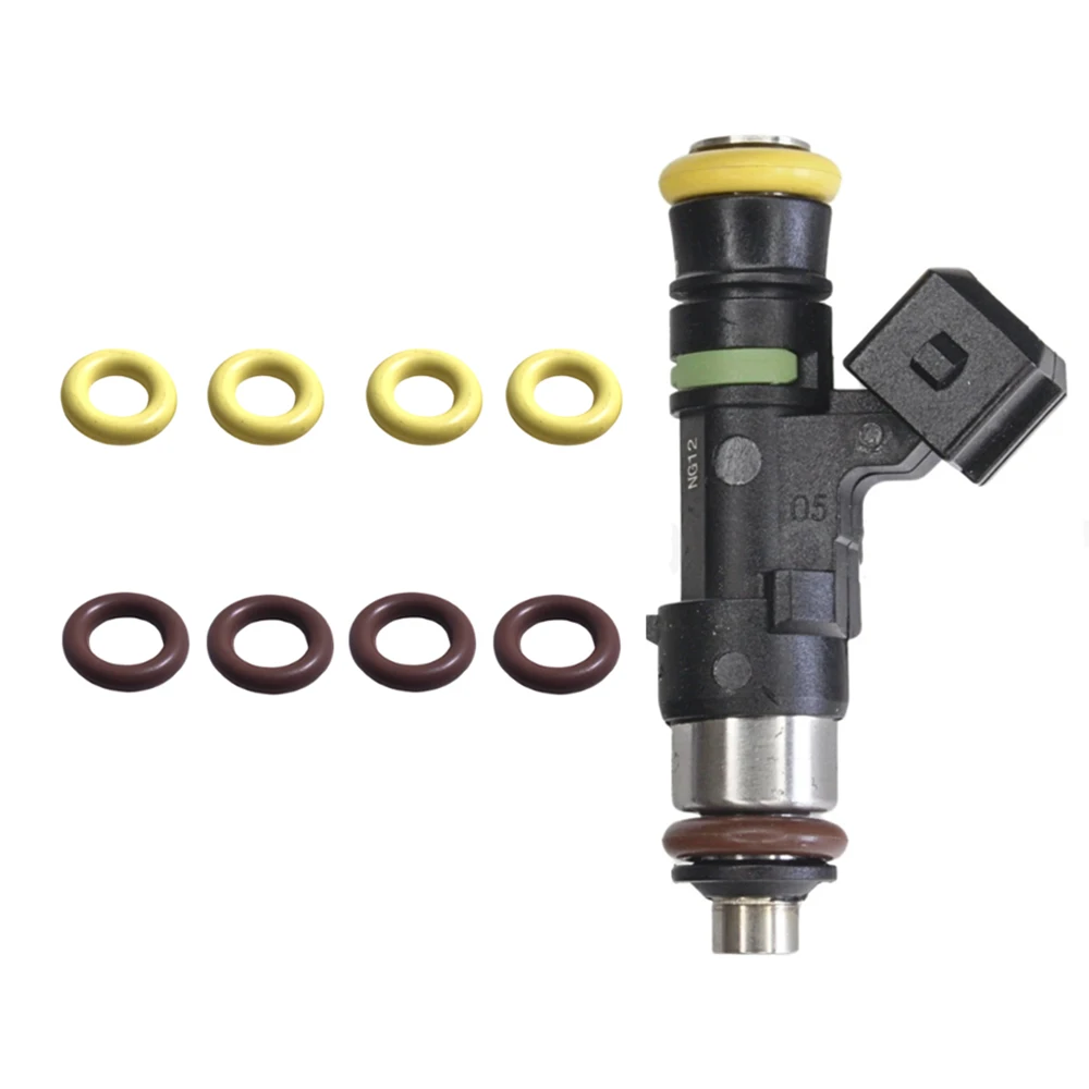 

4 комплекта для Bosch 0280158829, комплект для ремонта топливных форсунок, уплотнительные кольца для EV1 Honda Audi Mazda Dodge