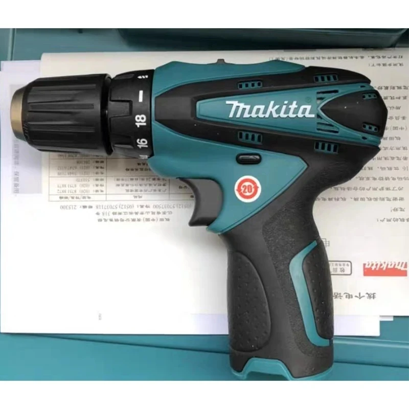 Makita Cordless Electric Screwdriver DF330D 10.8V Handheld Lithium-Ion Household Multifunctional Electric Drill Power Tools