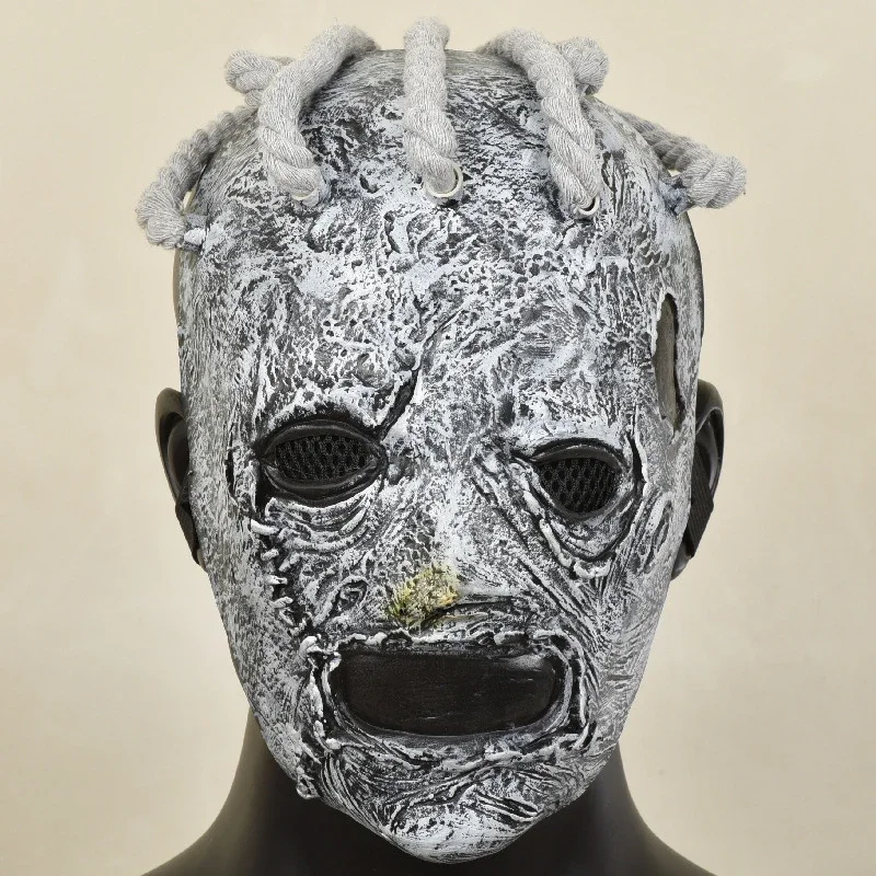 Máscara Joey Jordison Slipknot Acessórios de Cosplay Masculino Halloween Máscara Assustadora de Rosto Inteiro para Disfarce e Roleplay