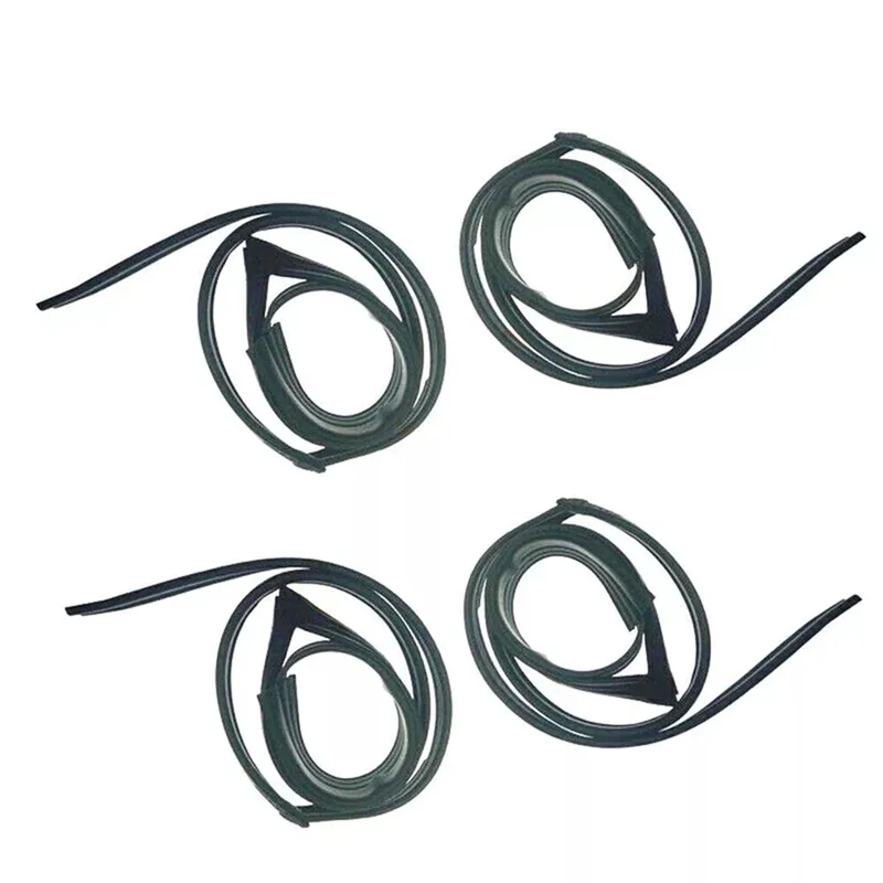 

Уплотнитель двери автомобиля с каналами управления окном, 4 шт. для Honda Accord Sedan 1994-1997 гг.