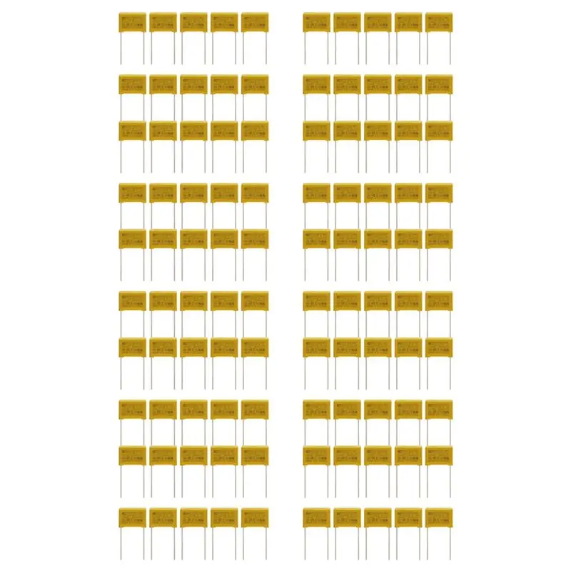 

Стабильные 100 шт. AC 275V 0.22UF Полипропиленовые пленочные защитные конденсаторы MPX