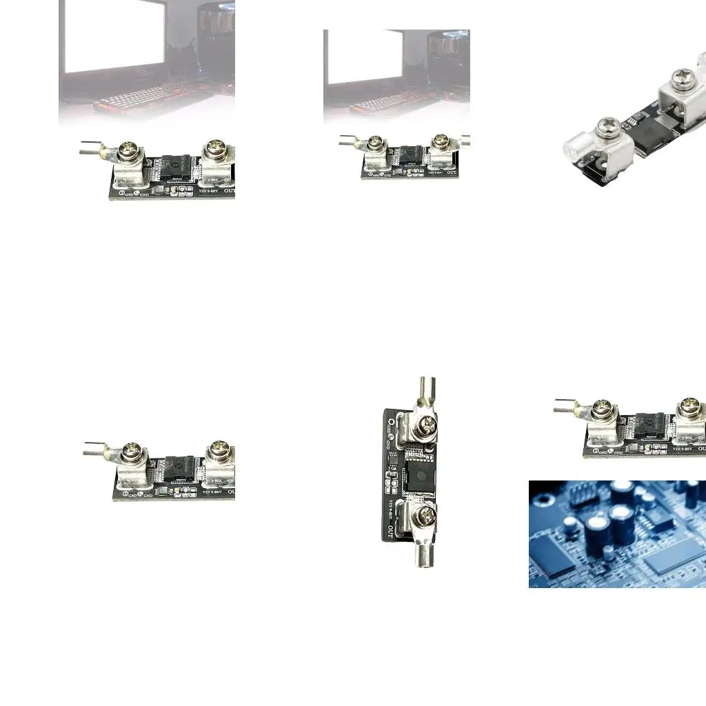  80V 50A High Current Ideals Diode Solar Energy Charging Antibackflow Module Board Reverse Protective Low Resistance