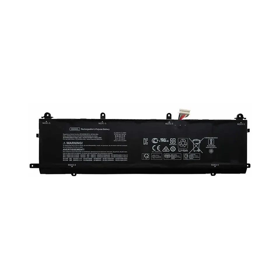 BN06XL 11.55V 72.9Wh Brand New Laptop Battery HSTNN-IB8W L68235-1C1 For HP Spectre X360 Convertible 15-EB0005UR 15-EB0025TX