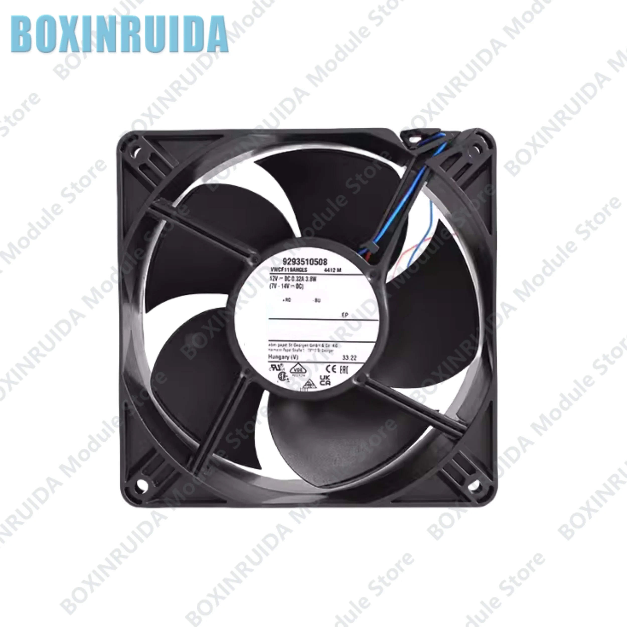 Brand new original 4412M 12038 12V 0.32A 3.8W Axial Flow Cooling Fan