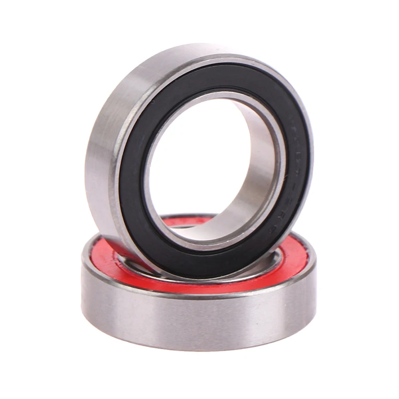 【F】1 قطعة محور الدراجة تحمل بالين 17287 2RS ABEC-5 محامل إصلاح أجزاء ل KOOZER XM490 BM440 Hub Fastace Novatec #5