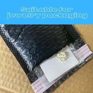 10Pcs Thick Waterproof Bubble Self-Seal Mailers, 4.33×5.11 Inches Shock Resistant Tamper Proof Padded Bubble Envelopes for Safe