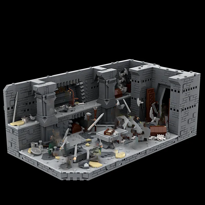 Nuovi blocchi di costruzione Moc modello di costruzione Moria Mining blocchi di costruzione modulari festival per bambini regalo giocattolo set fai da te