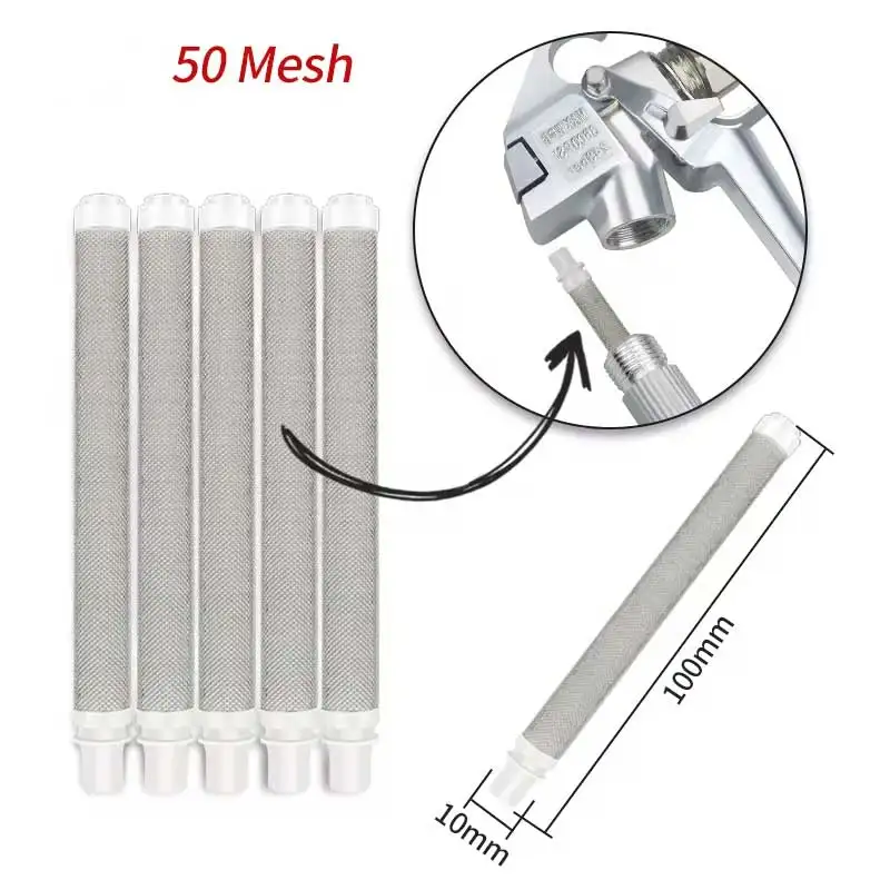 14Pcs Airless Paint Sprayer Set 6 Reversible Spray Nozzle Tips 6 Airless Paint Sprayer Filters 1Inlet Strainer and 1Nozzle Guard