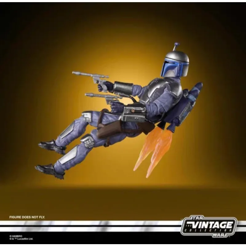 Novo original hasbro star wars a coleção vintage jango fett (ataco dos clones) figura de ação modelo presente brinquedos