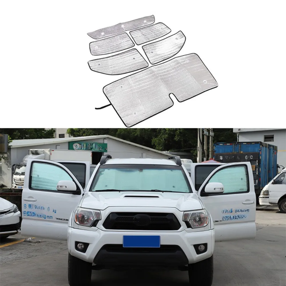 

Car Front Windscreen Cover Full window glass Sun For Toyota Tacoma 2006-2015 Protection Parasol Auto Accessories