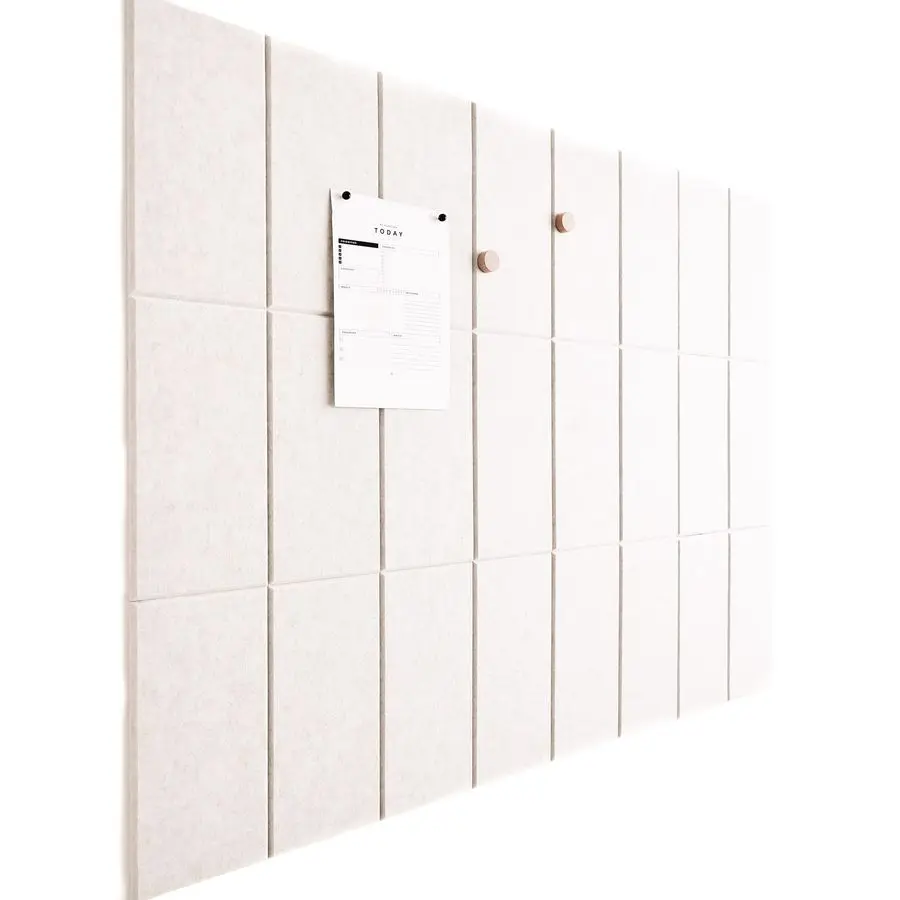 

Доска объявлений 48x36 Офисный настенный органайзер для замены старых пробковых досок для стен для офисного декора 24 упаковки фетровой настенной плитки для