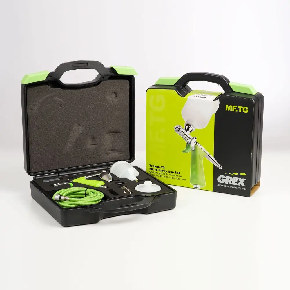 

Micro Spray Gun Set TG7, Top Fed, 0.7mm Nozzle