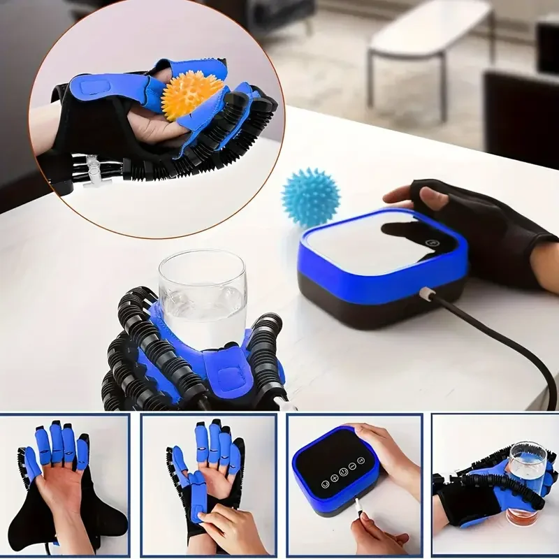 

Rehabilitation Robot Glove Hand Device Finger Training Massage Gloves Stroke Hemiplegia Rehabilitation Hand Function Recovery