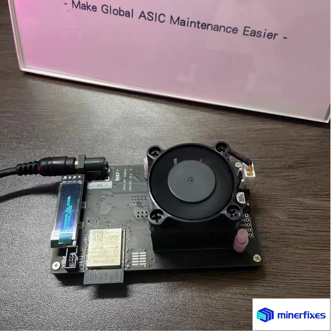 Bitcoin Bitaxe لتقوم بها بنفسك جهاز تعدين صغير ASIC Kit BM1397 Asic رقاقة مفتوحة المصدر ASIC جهاز تعدين البيتكوين مع مصدر الطاقة 350G Hashrate #5