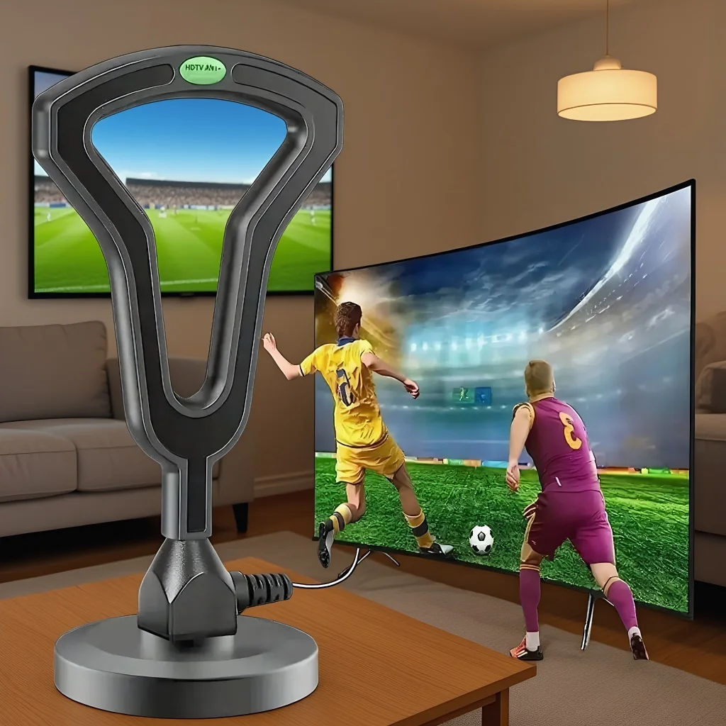 

​ ​ Цифровая HD-телевизионная антенна с магнитным основанием — прием в помещении и на открытом воздухе 2024. ​ ​