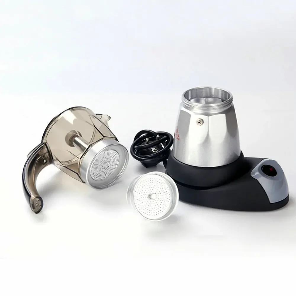 Free Shipping 480W 220V Espresso Italian Mocha Maker Coffee Percolators Electric Moka Pot