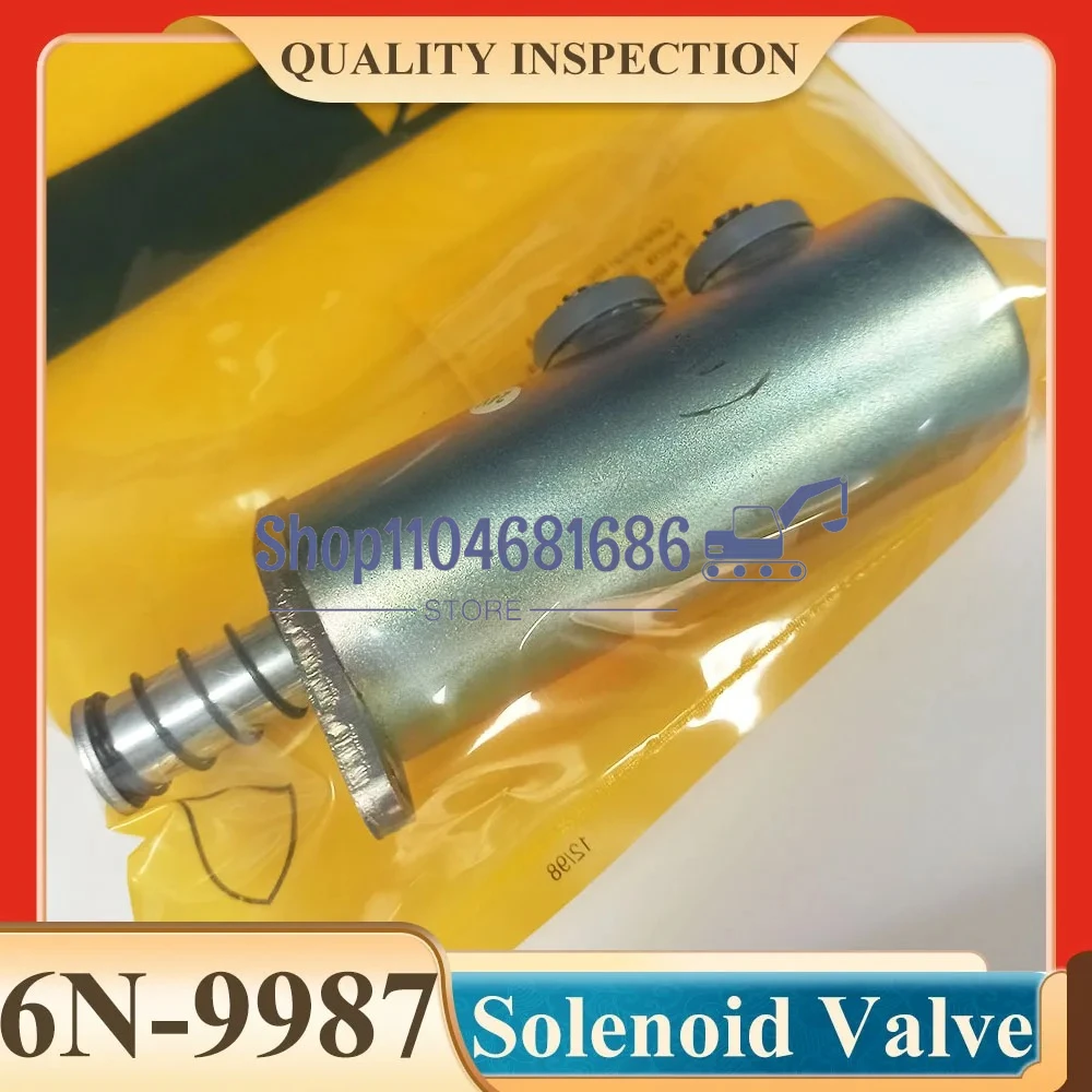 

6N-9987 24V 6N-9988 12V New Fuel Solenoid Valve 6N9987 For 3208 Series Engines Stop Solenoid