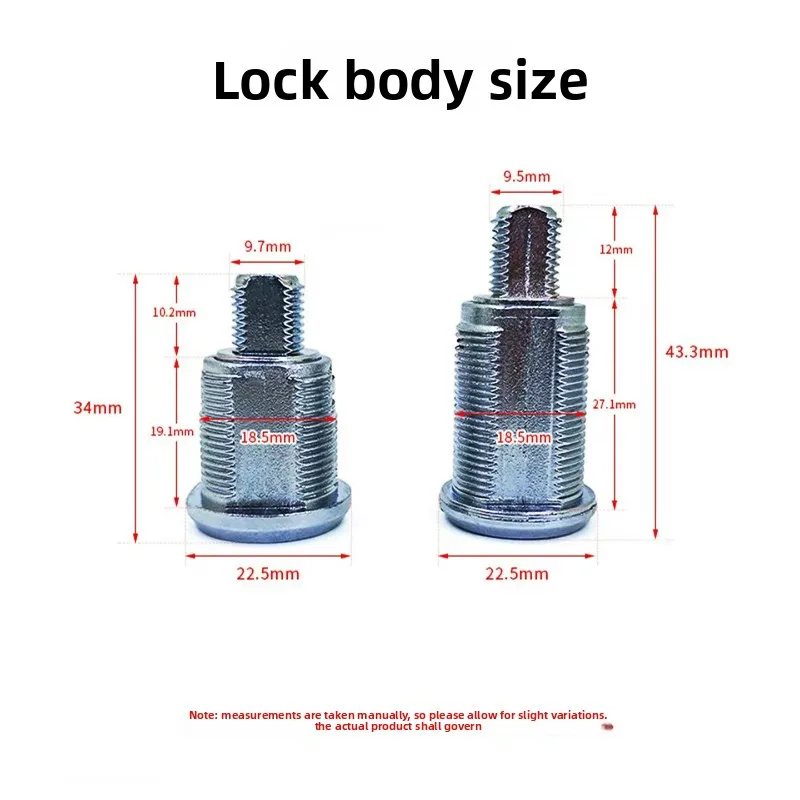 Coin Operated Games Vending Machine Accessories Six Star Same Key Unlock Console Door Lock For Arcade Game Room