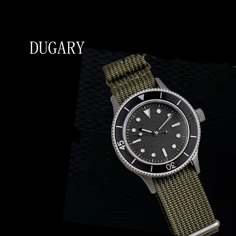 DUGARY Fashion men\'s quartz watch sapphire Waterproof luminous Japanese movement stainless steel Wristwatches Relogio Masculino