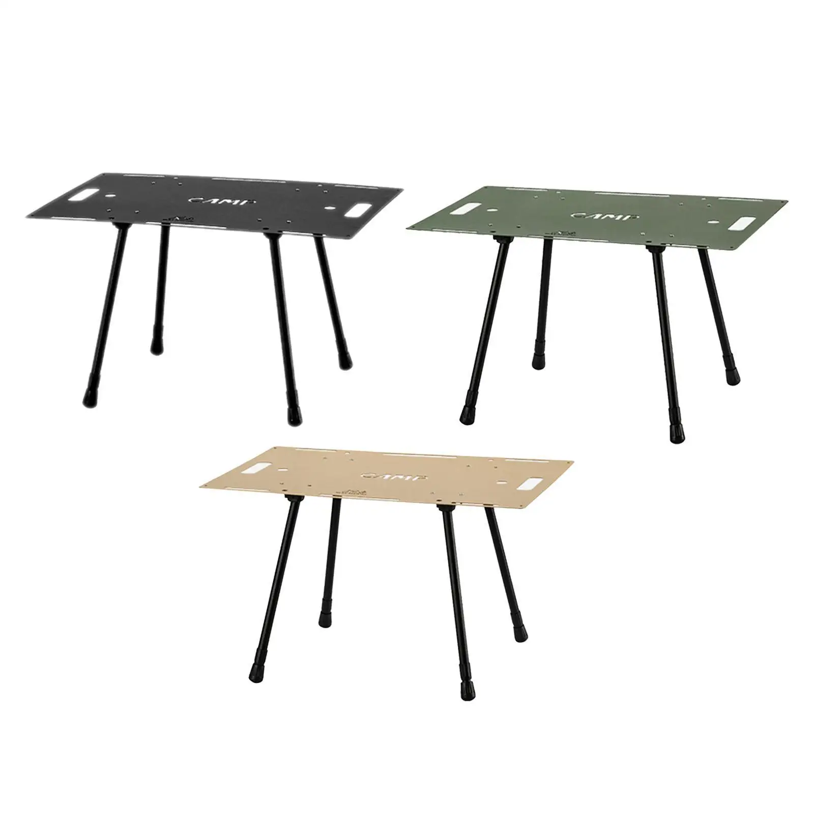 Folding Table Outdoor Table Compact Camping Furniture light Desk