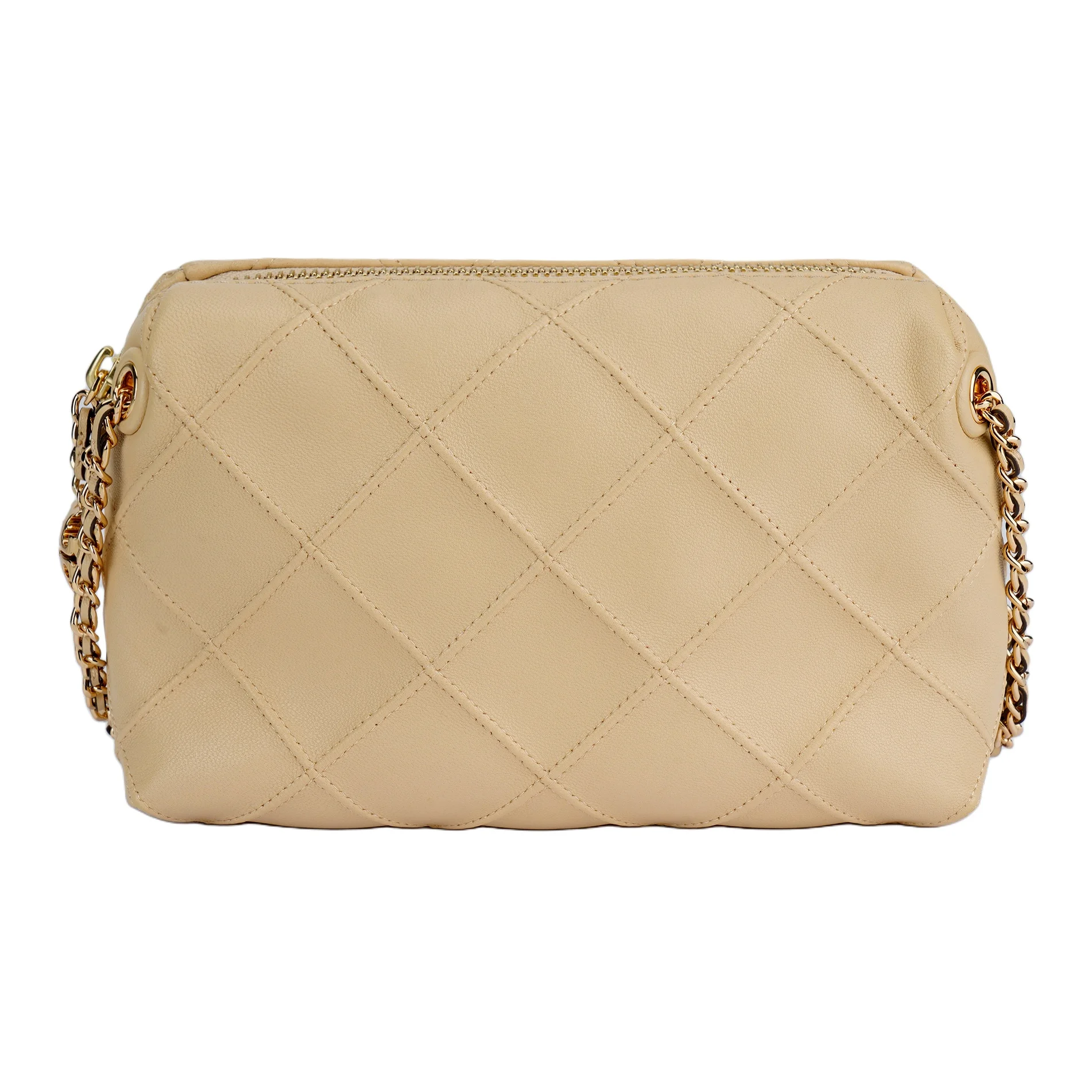 Bolsa Transversal de Couro TORY BURCH Fleming, Bolsa de Ombro Mini Feminina Amarela