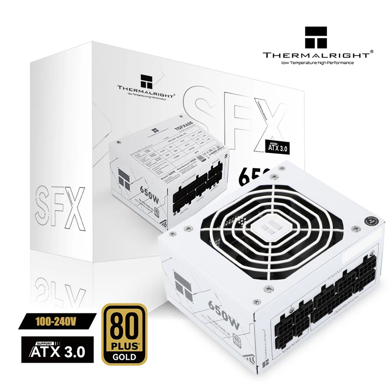 

Thermalright TGFX650-W Gold 750W Full Module 850W Desktop 550W Small SFX Computer itx Host Power Supply